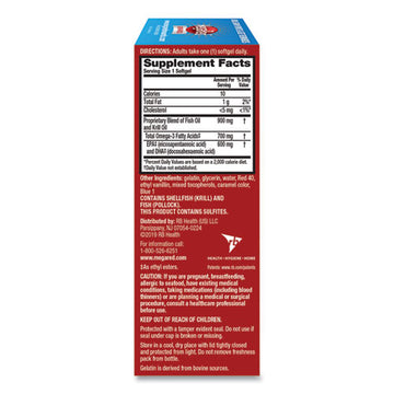 MegaRed® Advanced 4-in-1 Omega-3 Softgel, 900 Mg, 40 Count freeshipping - TVN Wholesale